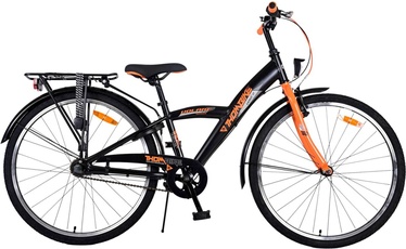 Vaikiškas dviratis, miesto Volare Thombike, juodas/oranžinis, 26"