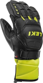 Перчатки Leki WX Race Flex Jr 649801701, черный/желтый, 6