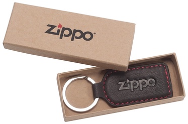 Atslēgu piekariņš Zippo Mocha, 6.5 x 3 x 0.5 cm, brūna/sarkana