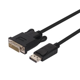 Laidas Unitek Displayport / DVI Displayport, DVI, 1.8 m, juoda