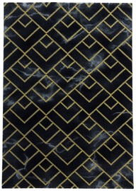 Ковер комнатные Naxos Marble, золотой/черный, 230 см x 160 см