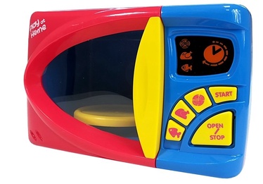 Namų ruošos žaislas, mikrobangų krosnelė Play At Home Microwave Oven, įvairių spalvų
