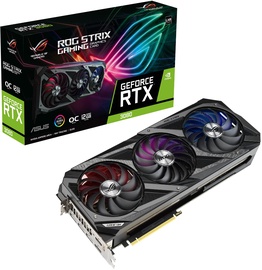 Видеокарта Asus GeForce RTX 3080 STRIX Gaming OC LHR, 12 ГБ, GDDR6X