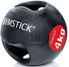 Pildītā un medicīniskā bumba Gymstick Medicine Ball With Handles, 260 mm, 4 kg