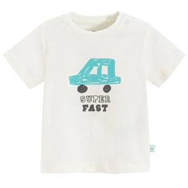 T-krekls pavasaris/vasara, zēniem/mazuļiem Cool Club CCB2800869, balta, 62 cm