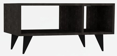 Журнальный столик Kalune Design Clara, антрацитовый, 50 см x 80 см x 40 см