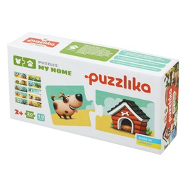 Dėlionė Puzzlika My Home 10in1 13074, 4.5 cm