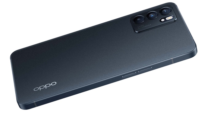 Mobilais telefons Oppo Reno 6 5G, melna, 8GB/128GB