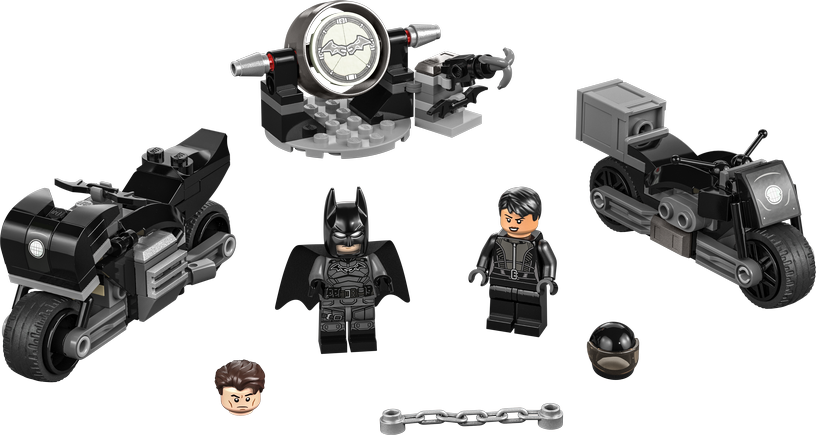 Конструктор LEGO DC Batman™ Бэтмен и Селина Кайл: погоня на мотоцикле 76179, 149 шт.