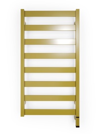 Электрический полотенцесушитель Terma Vivo, золотой, 500 мм x 910 мм