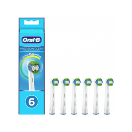 Насадка Oral-B EB20-6 Precision Clean, белый, 6 шт.