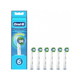 Uzgalis Oral-B EB20-6 Precision Clean, balta, 6 gab.