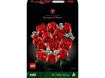 Konstruktors LEGO® Icons Rožu pušķis 10328