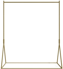 Вешалка для одежды Kalune Design Kreis L668, 160 см, золотой