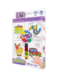 Plastilīns Lovin Finger Game ETC41042, daudzkrāsaina