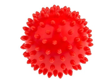 Массажный шарик Tullo AM-408, красный, 9 см