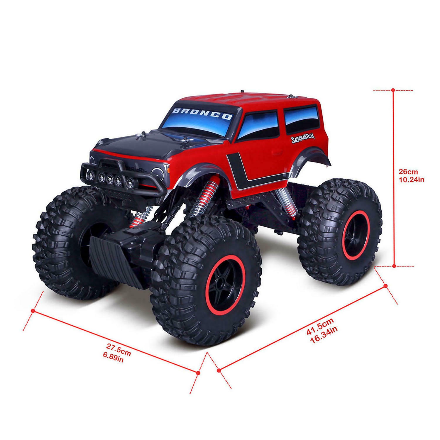 Детская машинка Maisto Ford Bronco Sasquatch 81339, 41.5 см, 1:10 - K-rauta