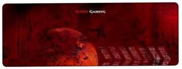 Peles paliktnis Mars Gaming MMP2, 880 mm x 330 mm x 3 mm, melna/sarkana