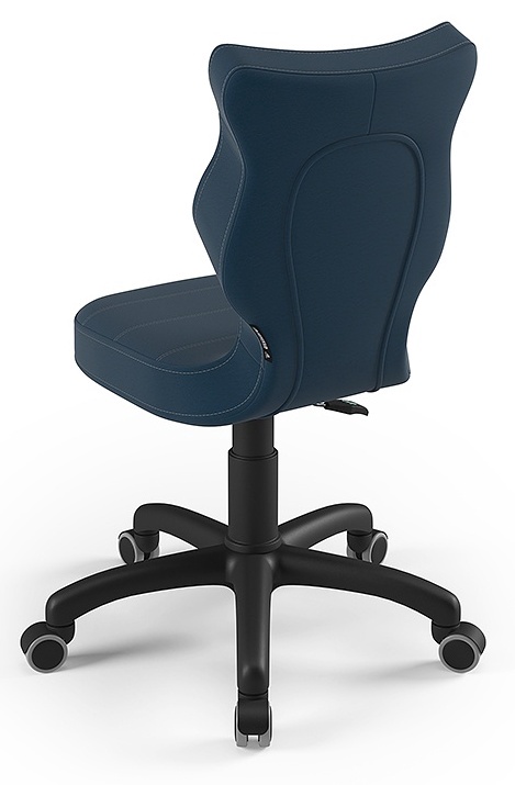 Bērnu krēsls Petit Black VT24 Size 4, melna/tumši zila, 370 mm x 770 - 830 mm