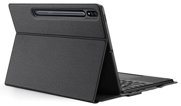 Клавиатура Dux Ducis Touchpad Keyboard Case for Samsung Galaxy Tab S7+ EN, черный, беспроводная