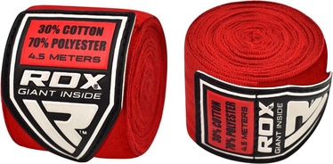 Pārsēji RDX Hand Wraps HWX-RB, sarkana