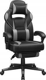 Kontoritool Songmics, 70 x 70 x 116 - 126 cm, must