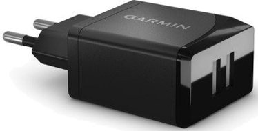 Įkroviklis Garmin AC Adapter Dual Lead 5V 2.4A, juoda