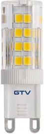 Lambipirn GTV LED, G9, naturaalne valge, G9, 5 W, 400 lm