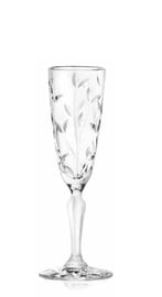 Šampanieša glāžu komplekts RCR LAURUS 27596020006, kristāls, 0.160 l, 6 gab.