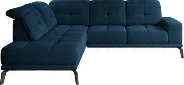 Stūra dīvāns Theodore Nube 40, tumši zila, kreisais, 200 x 275 cm x 98 cm