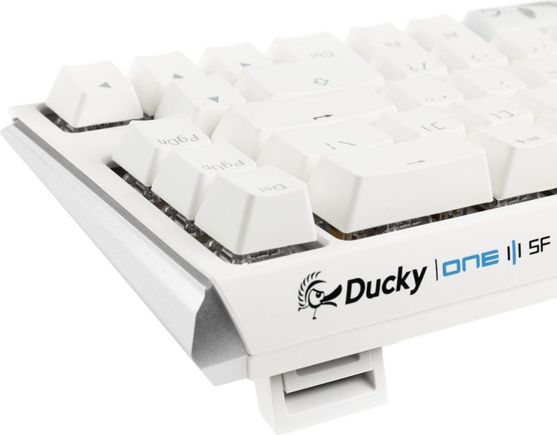 Клавиатура Ducky One 3 Classic One 3 Classic SF Cherry MX SILENT RGB RED, EN, белый