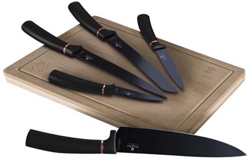 Kööginoa komplekt Berlinger Haus Black Rose Collection, roostevaba teras, 6 tk