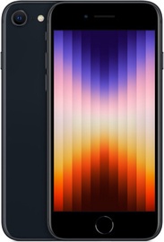 Мобильный телефон Apple iPhone SE 2022, черный, 3GB/256GB