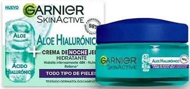Nakts krēms Garnier SkinActive Hyaluronic Aloe, 50 ml, sievietēm
