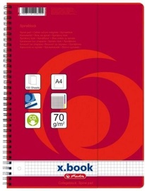 Записная книжка Herlitz, в клеточку, A4, 100 листов