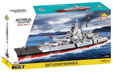 Konstruktorius Cobi Historical Collection Battleship Bismarck 4841, plastikas