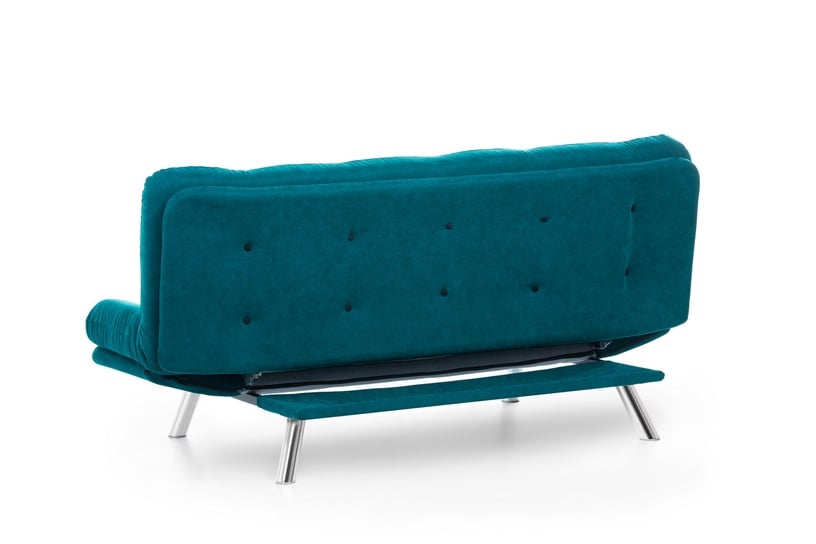 Диван-кровать Hanah Home Misa Petrol, зеленый, 100 x 200 см x 104 см