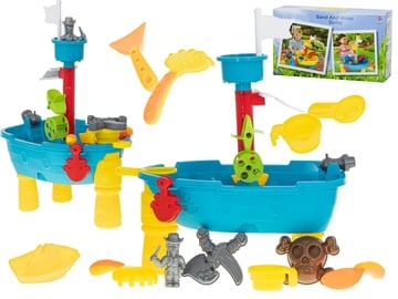 Smilšu kastes rotaļlietu komplekts Sand And Water Game, zila, 575 mm x 305 mm