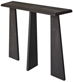Konsoollaud Kalune Design Cleopatra, antratsiit, 100 cm x 28 cm x 83 cm