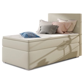 Кровать Rocco Soft 33 Right, 90 x 200 cm, бежевый