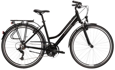 Velosipēds pilsētas Kross Trans 2.0 Lady, 28 ", 21" rāmis, melna/pelēka