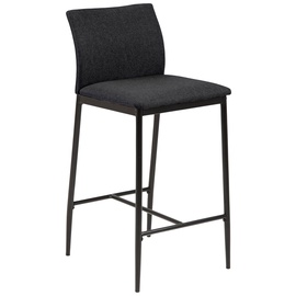 Bāra krēsls, melna/pelēka, 48.5 cm x 41 cm x 90.5 cm
