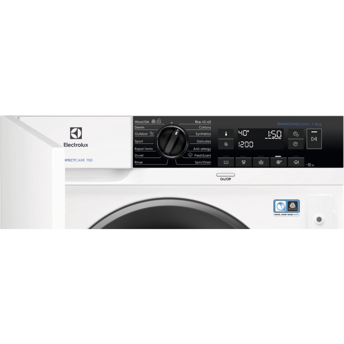 Встраиваемая стиральная машина Electrolux EW7F348SI, 8 кг, белый - Krauta.ee