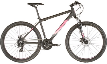 Велосипед горный Serious Rockville, 27.5 ″, 20" (50 cm) рама, черный/розовый