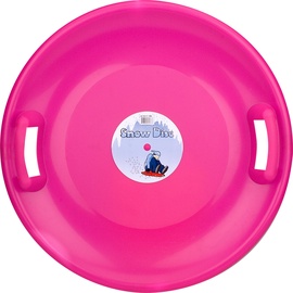 Čiuožynė Restart Snow Disc, rožinė, 60 cm x 60 cm, 60 cm