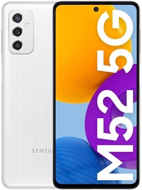 Mobiiltelefon Samsung Galaxy M52 5G, valge, 6GB/128GB