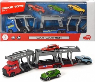 Транспортный набор игрушек Dickie Toys City Car Carrier 729266, многоцветный/
