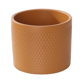 Puķu pods Domoletti WALEC PLASTER MIODU, keramika, Ø 17 cm, oranža