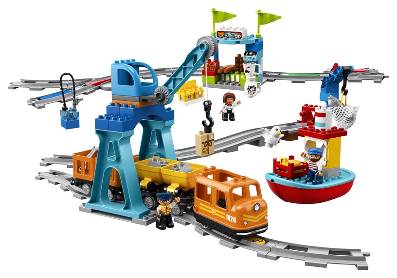 Konstruktors LEGO Duplo Kravas vilciens 10875