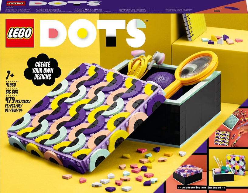 Конструктор LEGO® DOTS Большая коробка 41960, 479 шт.